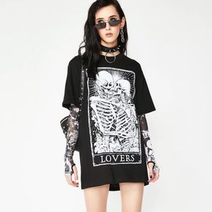 Mortus Viventi Tarot Card Lovers Tee